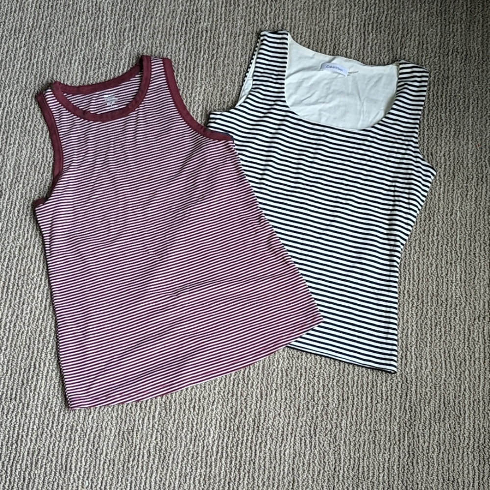Bundle 2 Striped Tank Tops